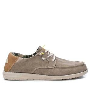 NEW XTI men's comfort boat shoes in beige
